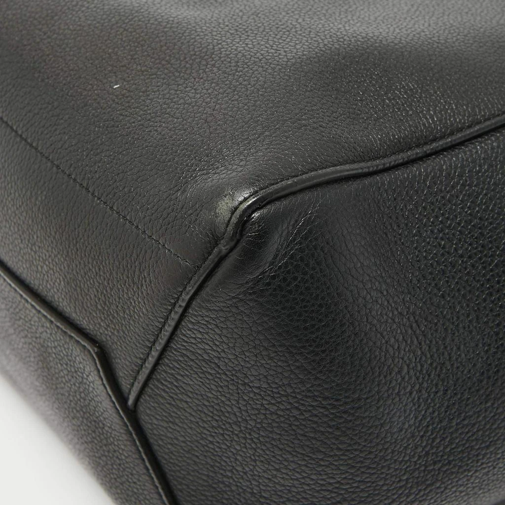 Celine Celine Black Leather Sangle Bucket Bag 9