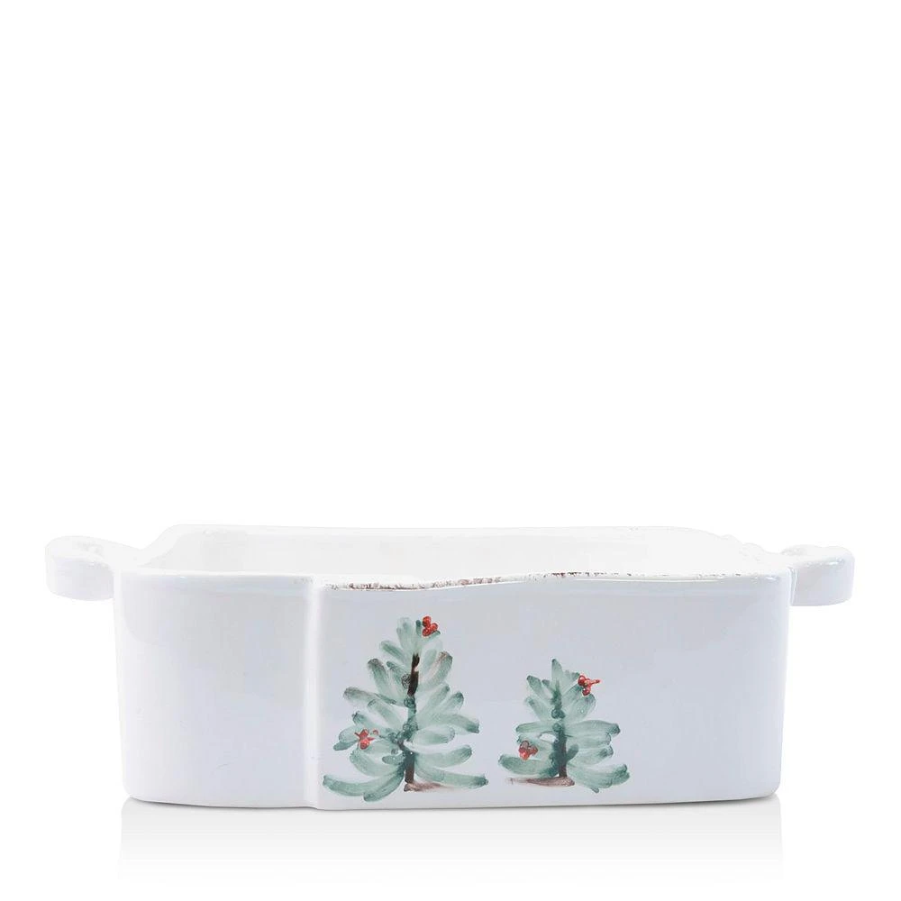 VIETRI Lastra Holiday Square Baker 1