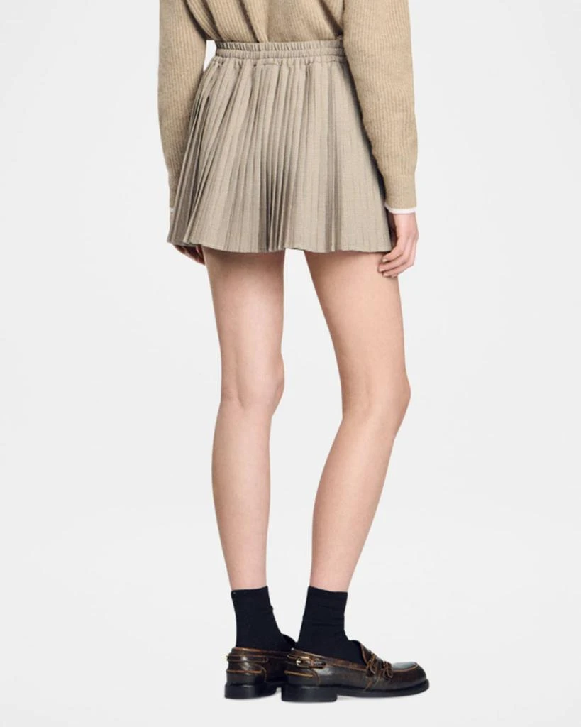 Sandro Brandy Check Mini Skirt 3