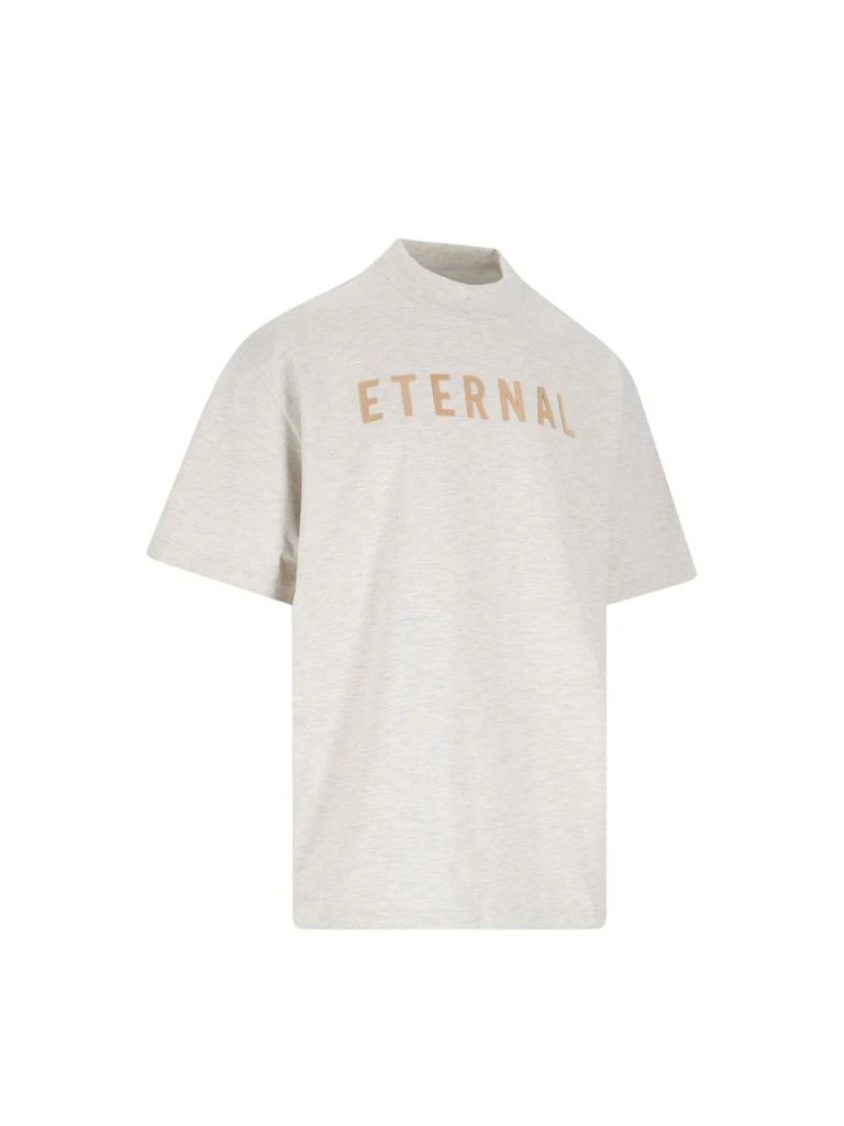 Fear of God Fear Of God Eternal Logo Flocked Crewneck T-Shirt 3