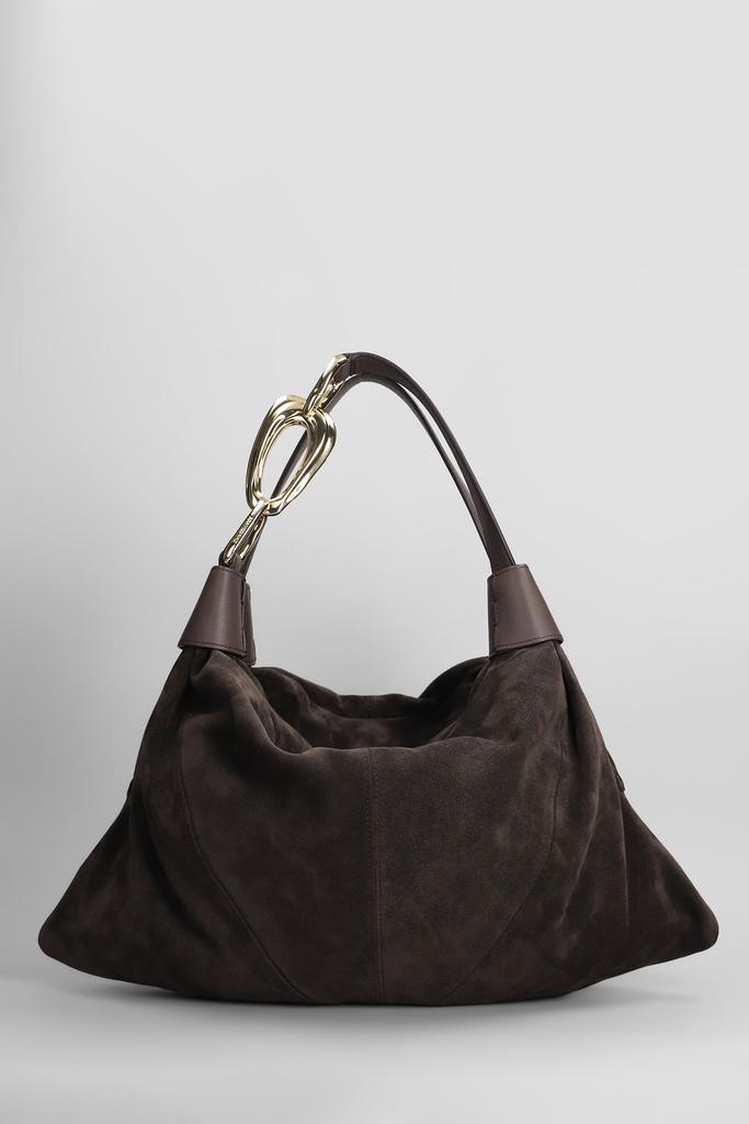 【送料&関税込】Zimmermann Trampoline Small Shoulder Bag In Trampoline Small suede shoulder bag in brown - Zimmermann