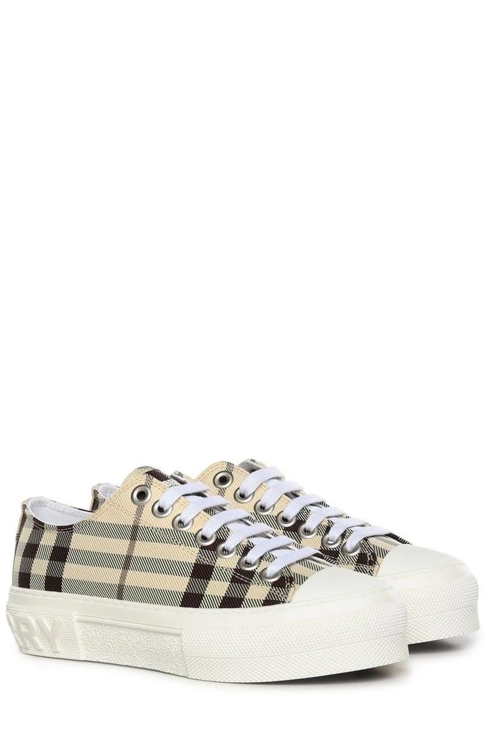 Burberry Burberry Checked Lace-Up Sneakers 3