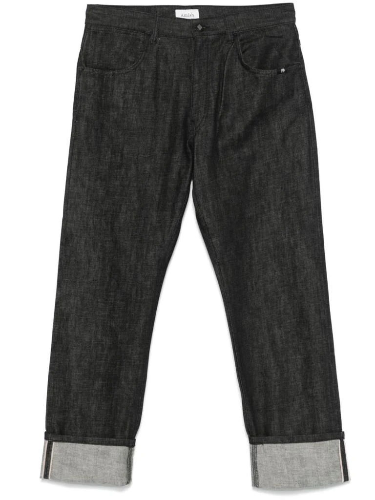 Amish Amish James Jeans With Cuffs 1