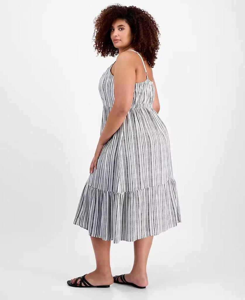 Absolutely Famous Trendy Plus Size Printed Midi Dress 3