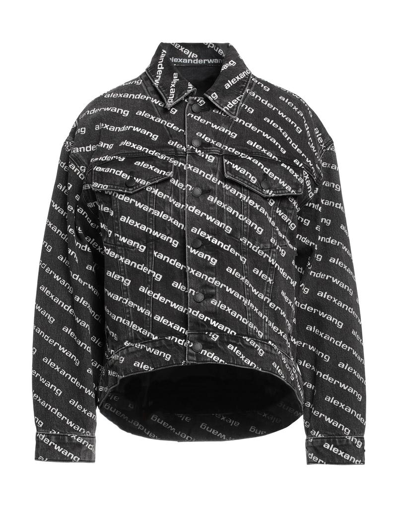 Alexander Wang Blue Hotfix Denim Jacket - Jackets - BeyondStyle