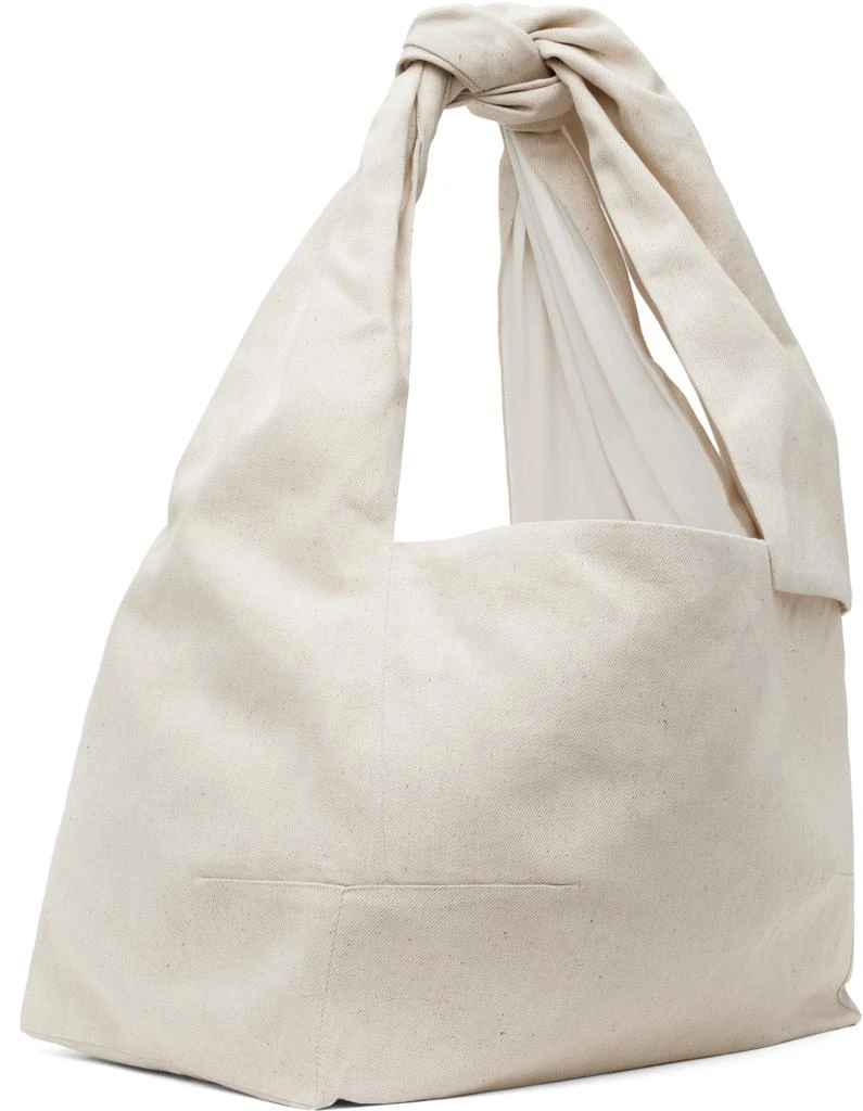 Omar Afridi Off-White Knotted Lidia Tote 2