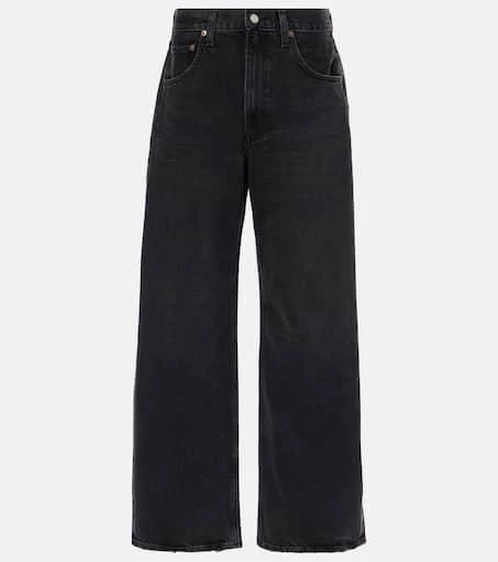 AGOLDE Low Curve mid-rise barrel-leg jeans 1
