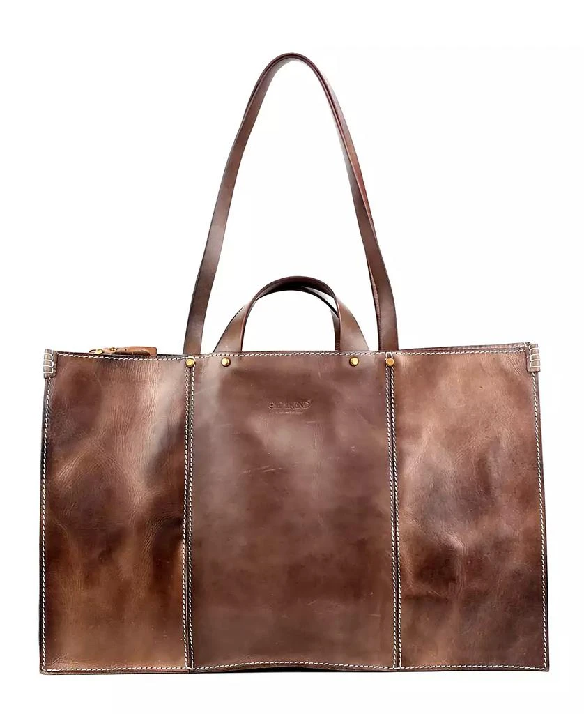 OLD TREND Women
s Genuine Leather Sandstorm Tote Bag 3