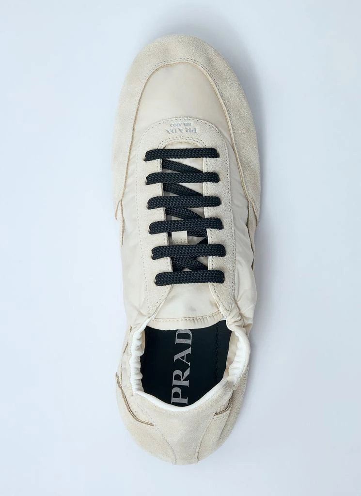 Prada Collapse Re-Nylon And Suede Sneakers 5