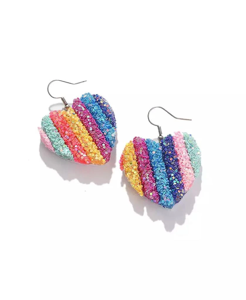 SOHI Women
s Heart Drop Earrings