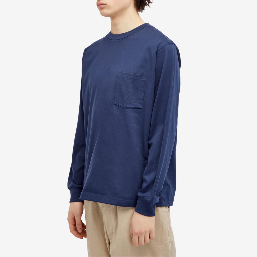 Beams Plus Beams Plus Long Sleeve Pocket T-Shirt