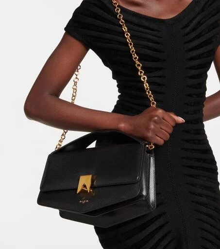 Alaïa Le Papa Medium leather crossbody bag 2