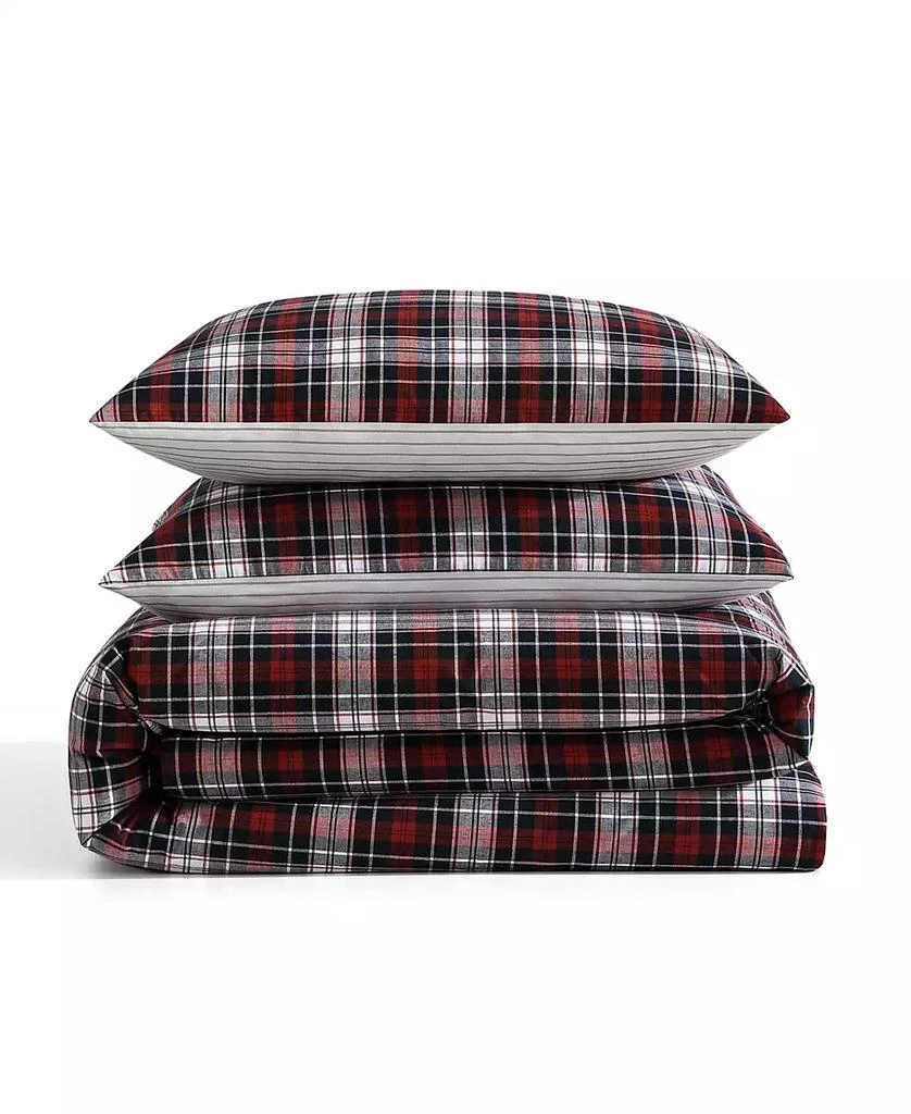 Tommy Hilfiger Essential Tartan Cotton 2-Pc. Duvet Cover Set 8