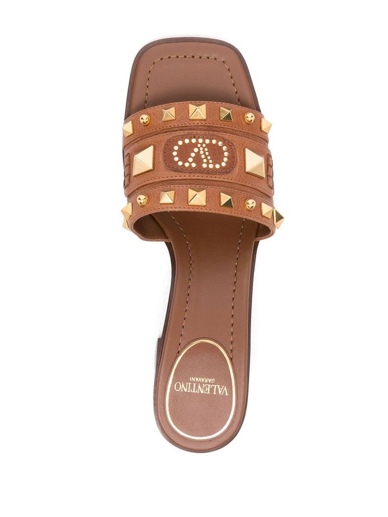 Valentino VALENTINO GARAVANI - Plaster Caster Leather Mules