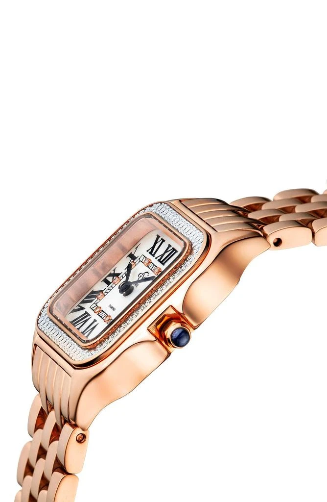 GV2 Women's Milan Diamond Dial Bracelet Watch, 27.5mm 3