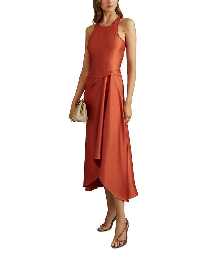 REISS Micah Drape Occasion Dress 1