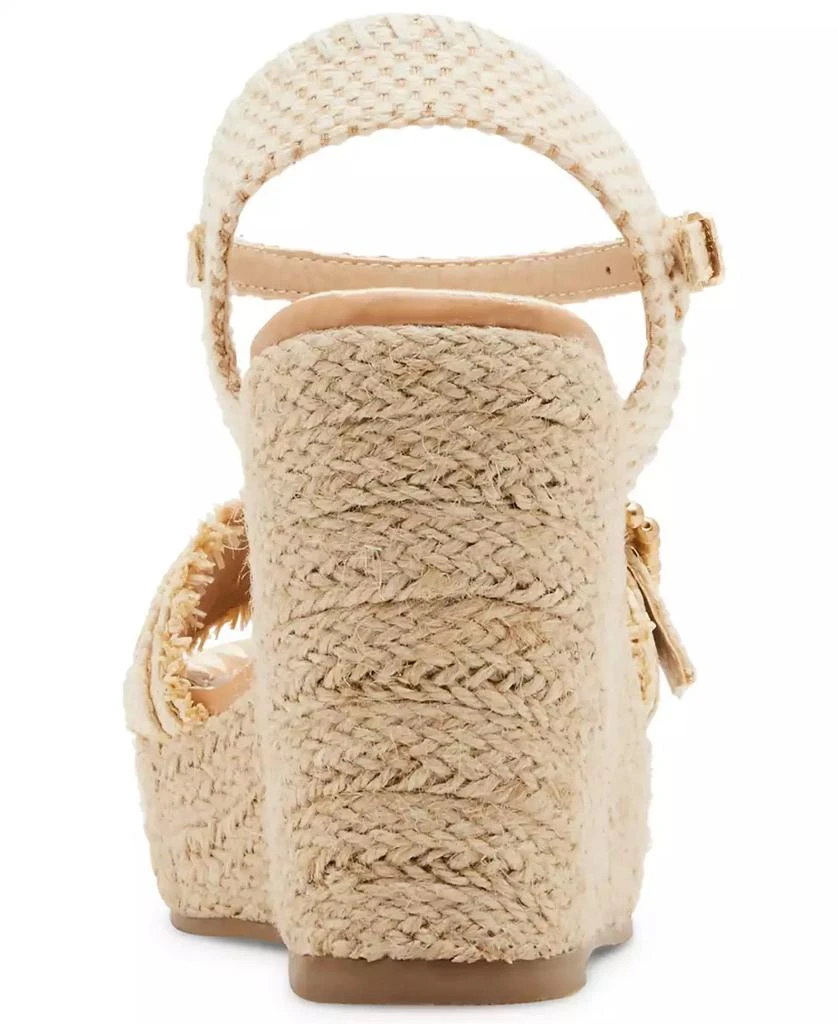 Madden Girl Miina Platform Raffia Wedge Sandals 3