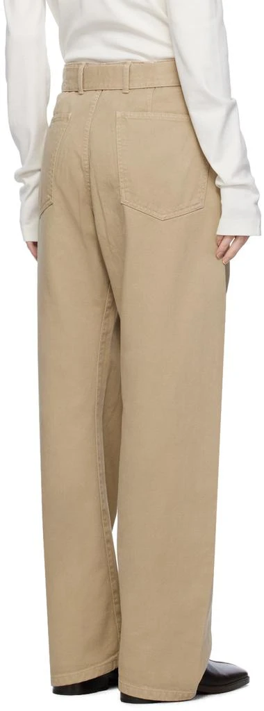 Lemaire SSENSE Exclusive Beige Jeans 3