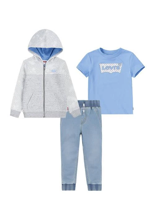 Levi's S Toddler Boys Hoodie And Graphic T Shirt Set 1