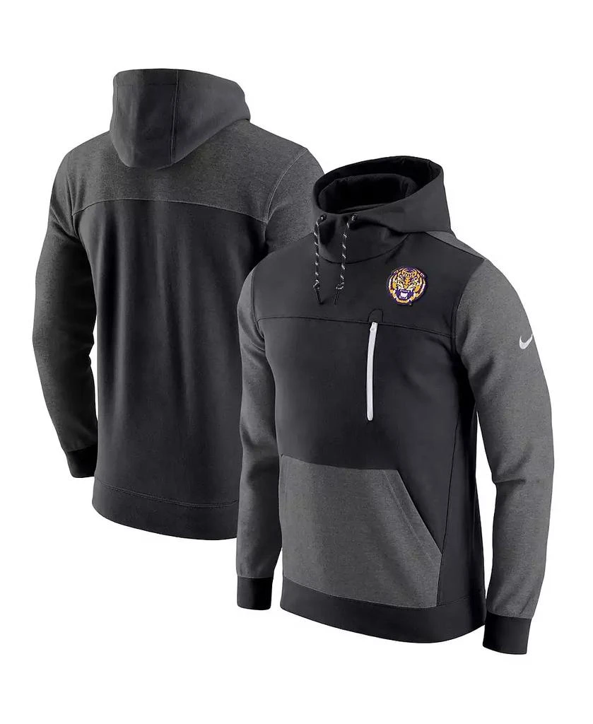 NIKE Men's Black LSU Tigers AV-15 2.0 Pullover Hoodie 1