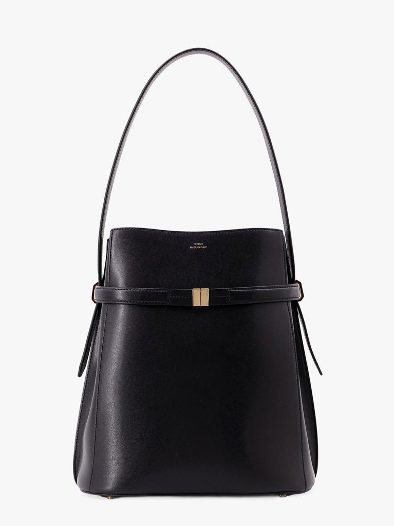 Totême Leather bucket bag with strap
