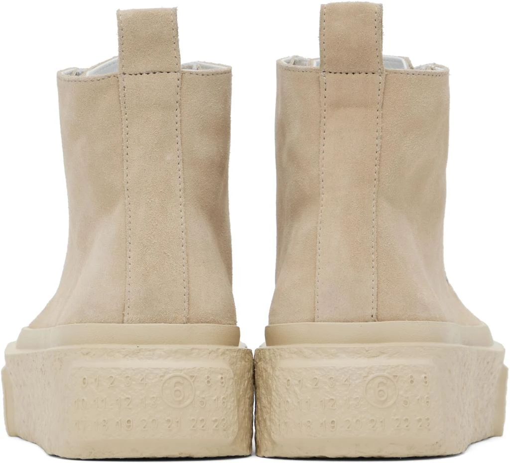 MM6 Beige Suede Sneakers 2