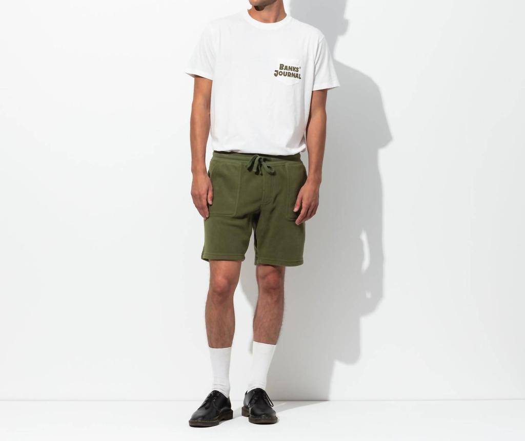 Banks Journal Banks Journal - Big Bear Polar Fleece Elastic Walkshort