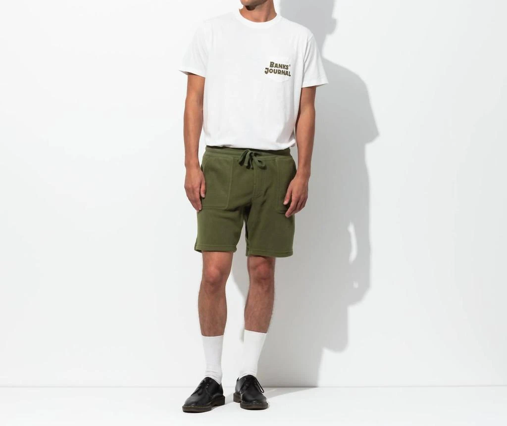 Banks Journal Banks Journal - Big Bear Polar Fleece Elastic Walkshort 1