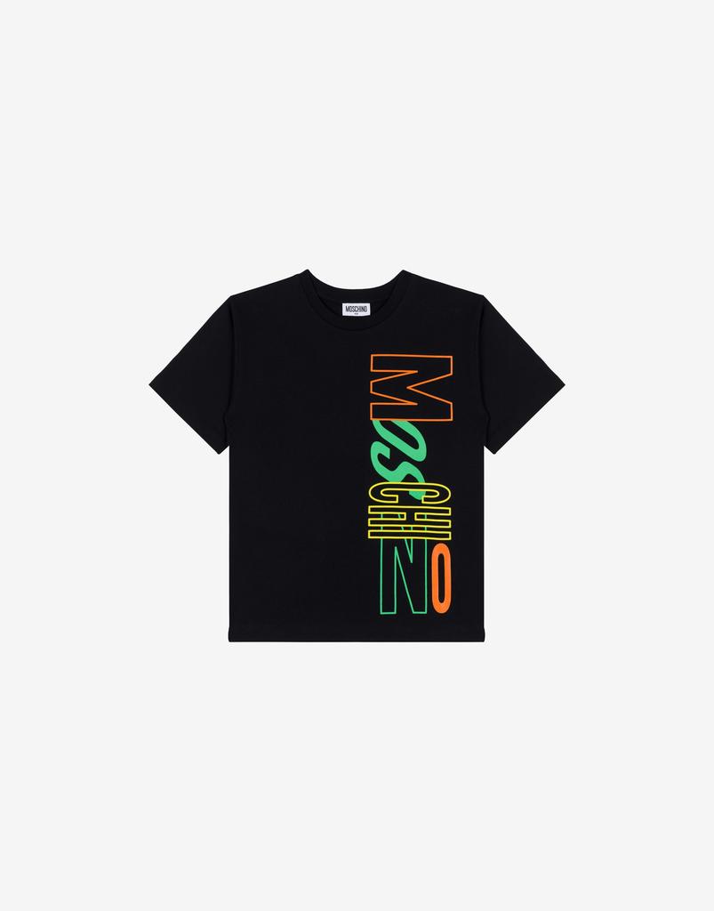 Moschino Maxi Jersey T-shirt Multicolor Logo