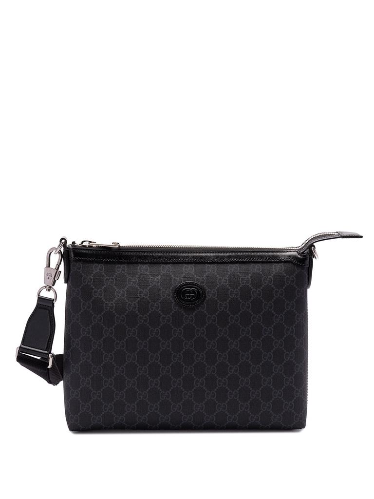 Gucci Gucci Messenger Bag With `Interlocking G` - Shoulder