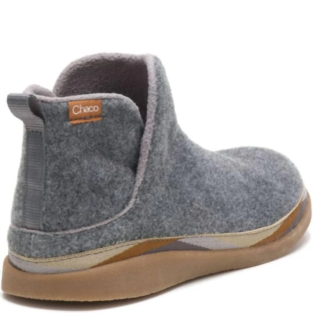 Chaco Women
s Revel Mid Casual Slip On Boots In Gray 2