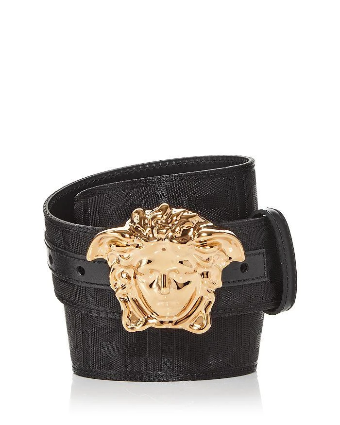 Versace Men's Medusa Buckle Woven Belt 1