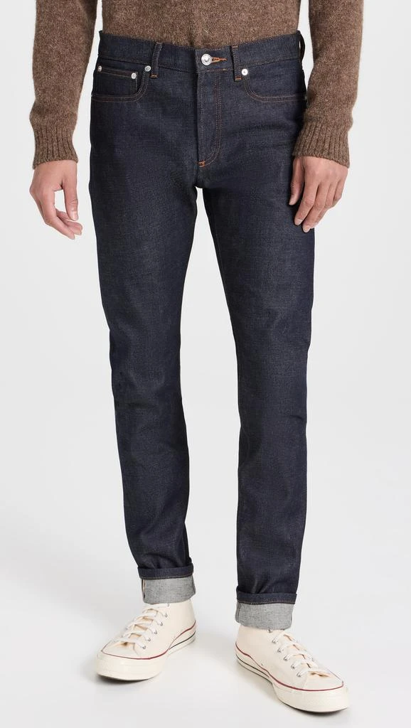 A.P.C. Petite New Standard Raw Indigo Jeans 1