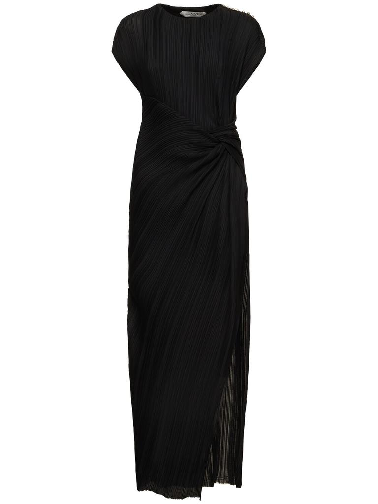 ワンピース LANVIN PLEATED MINI DRESS Lanvin Pleated Mini Dress | White | FARFETCH
