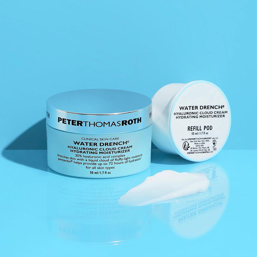 Peter Thomas Roth Water Drench Hyaluronic Cloud Cream Hydrating Moisturizer - Refill Pod, 1.7 fl oz