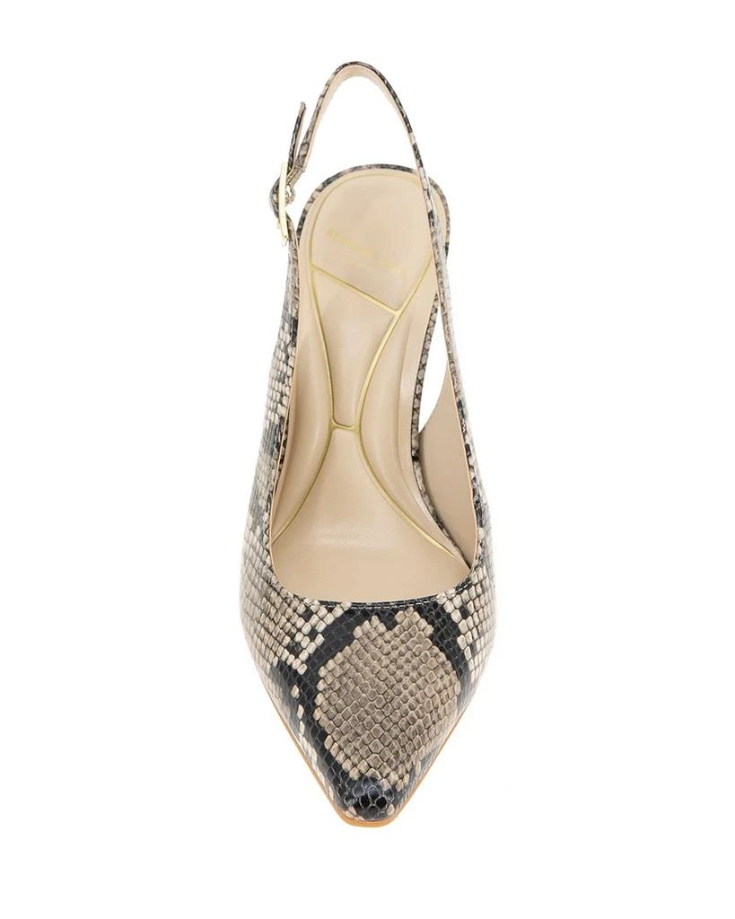 Kenneth Cole Women's Quinnly Pointed Toe Embossed High Heel Pumps 5