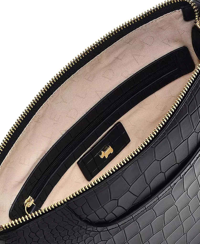 Radley Women's Pockets 2.0 Faux Croc Small Zip Top Crossbody 3