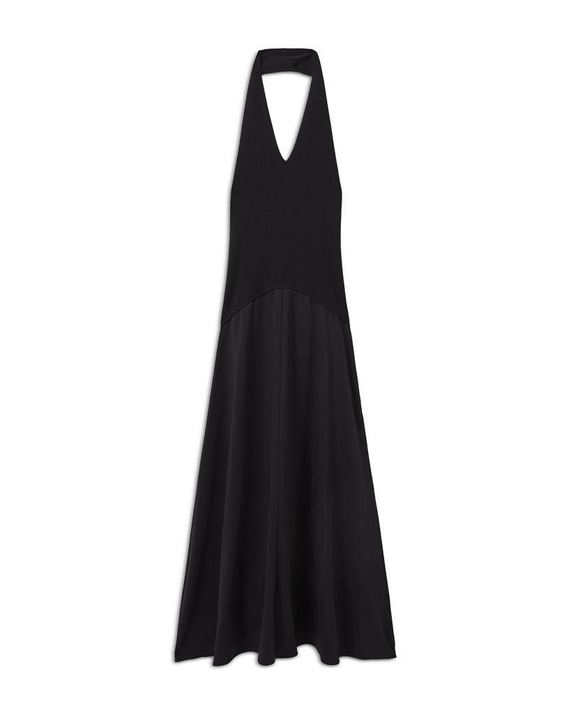 【海外限定】REISSドレス☆Rene Hybrid Knit Midi Dress in Navy REISS Rene Hybrid Midi Dress Navy M - Dresses & Skirts