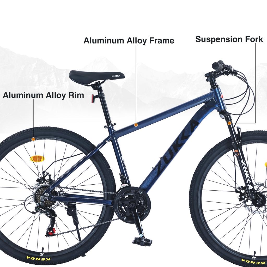 Streamdale Furniture Streamdale 27.5" MTB, 21-Speed, All-Terrain, Aluminum Alloy Frame