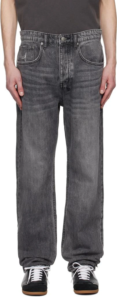 Ksubi Gray Anti K Worn Jeans 1