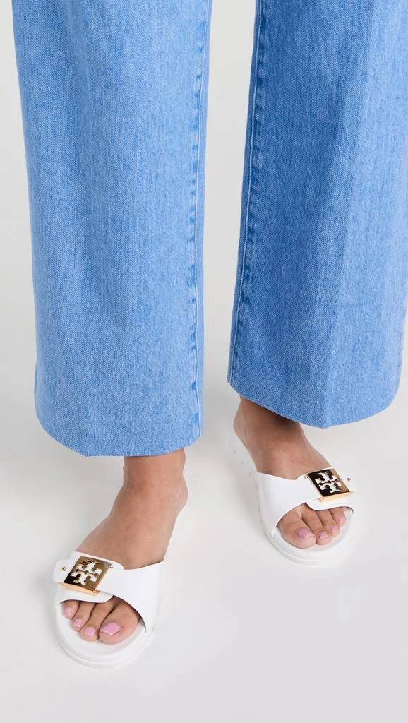 Tory Burch Buckle Slides 2