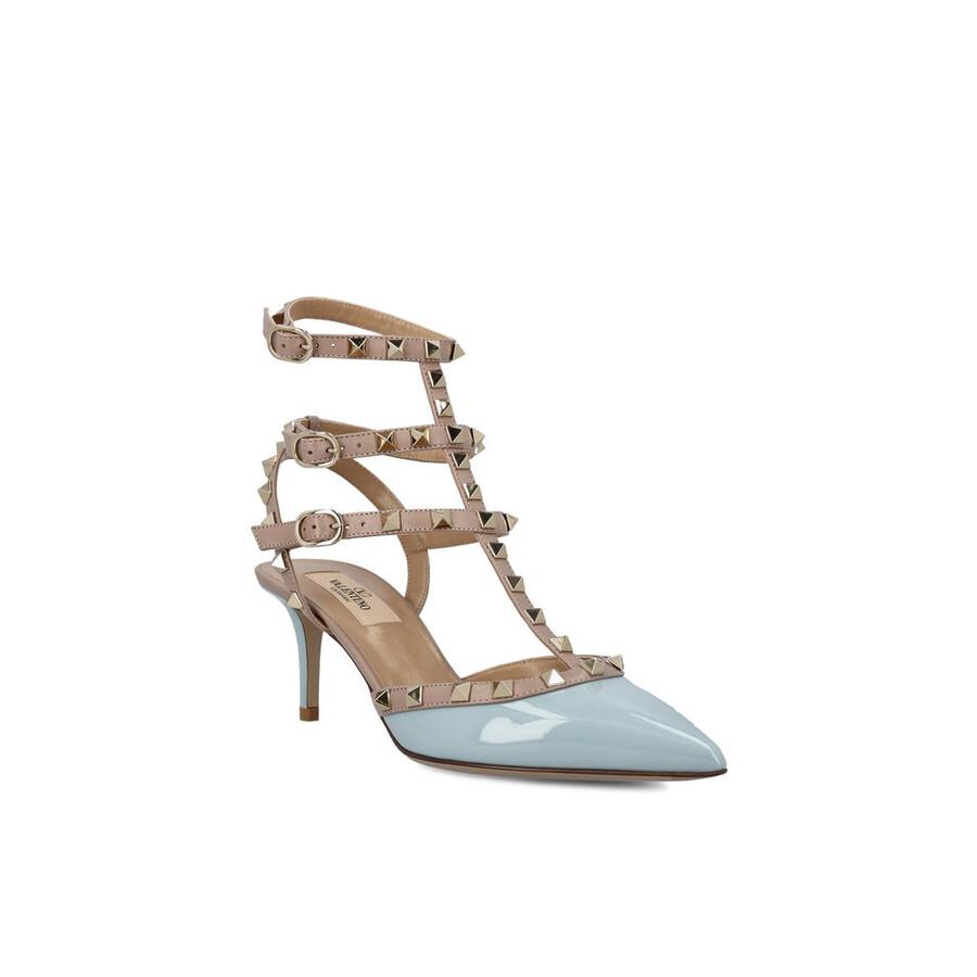 Valentino Rockstud 65 Caged Patent Pumps