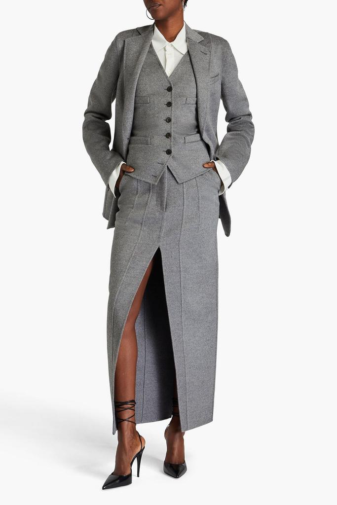 Peter Do Layered wool and cashmere-blend felt blazer