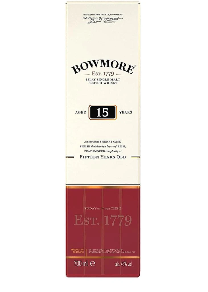 Bowmore 15 Year Old Single Malt Scotch Whisky 3