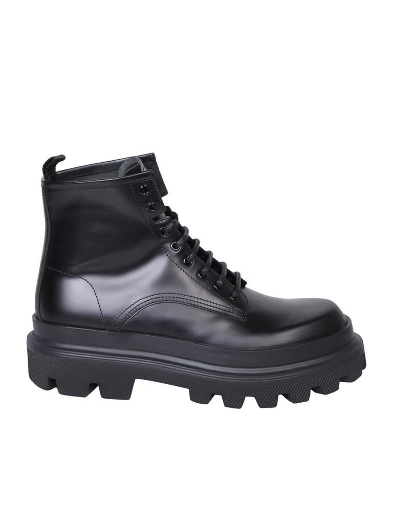 Dolce & Gabbana Platform combat boots BLACK 40-5 - Boots