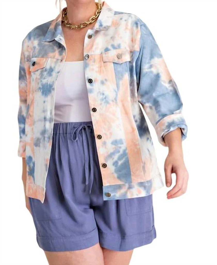 Kori Kori - TIE -DYED DENIM TRUCKER JACKET 1