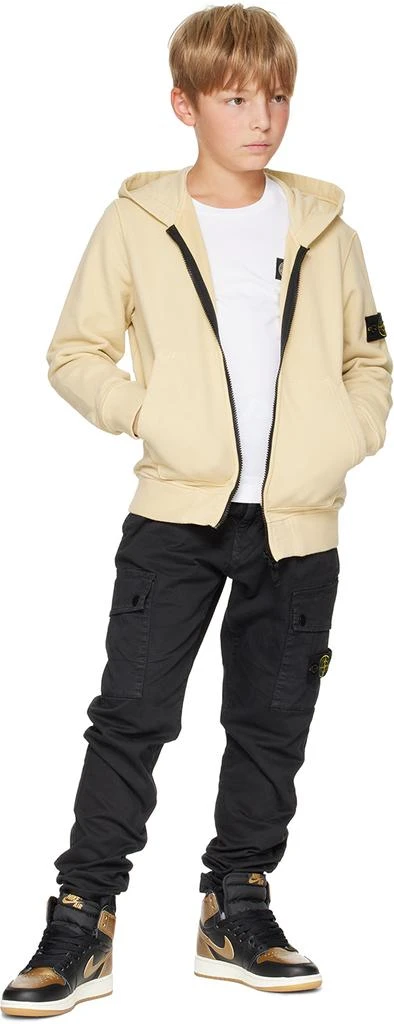 Jordan Big Kids Black & Gold Air Jordan 1 High OG Sneakers 5