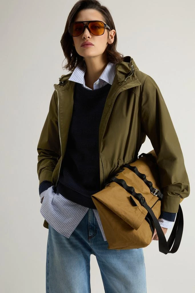 Woolrich Urban Touch Hooded Jacket - Women - Blue 4