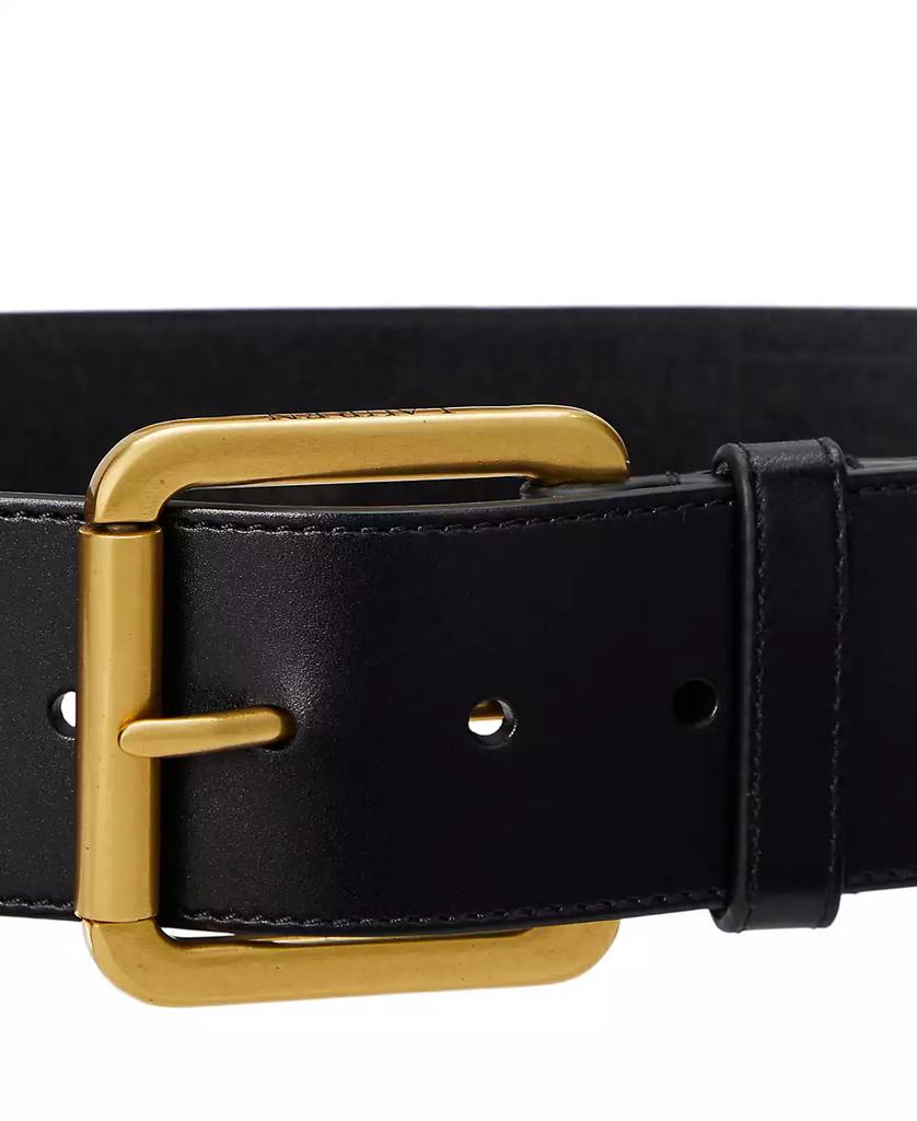 Ralph Lauren Wide Vachetta Leather Belt