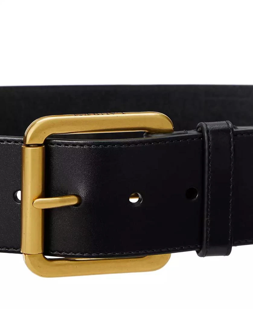Ralph Lauren Wide Vachetta Leather Belt 2
